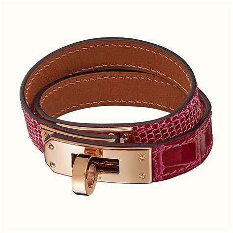 hermes bracelet montre double tour|hermes leather wrap around bracelet.